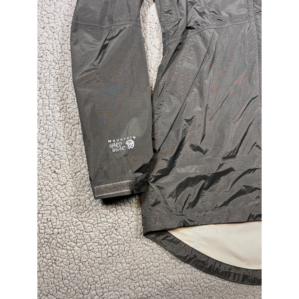 Mountain Hardwear Acadia Parka Womens XS Black Rain Jacket Hooded OL8283 - Picture 3 of 13